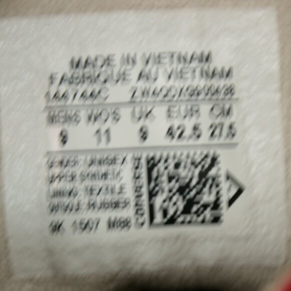 Converse Men's 9/Ladies 11 Red Rubber Waterproof Rain Shoes Sneakers Gym 144744C - Picture 8 of 12